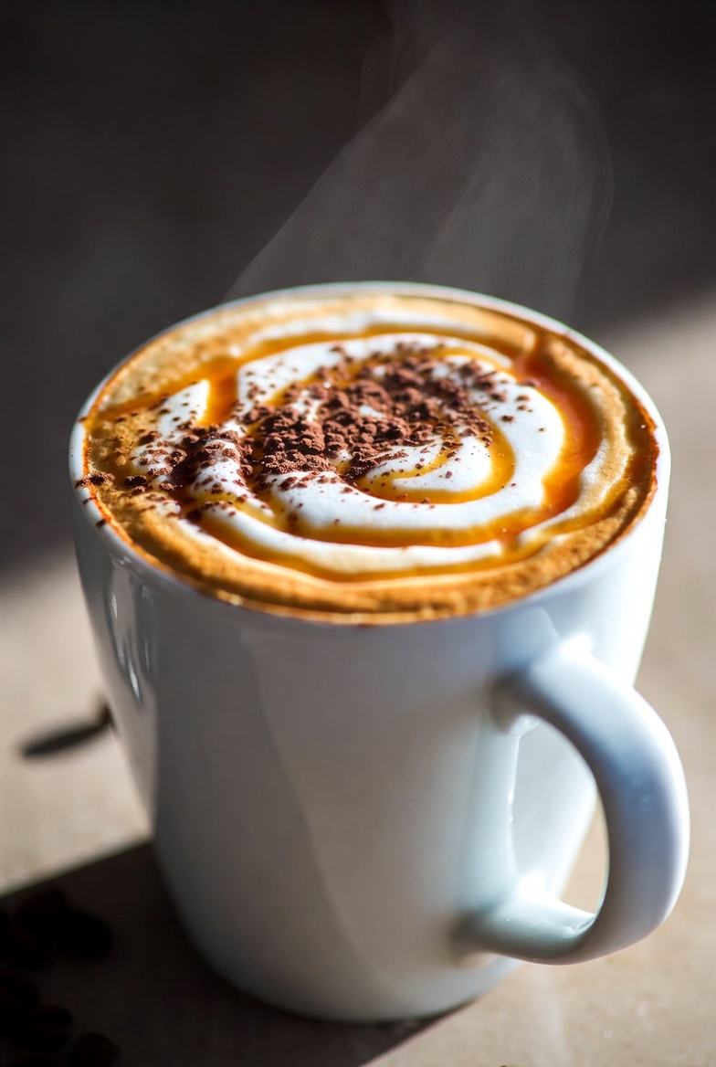 Morning Montana – hot, chocolate and caramel perfection